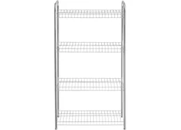 Rubbermaid 4 tier shelf satin nickel