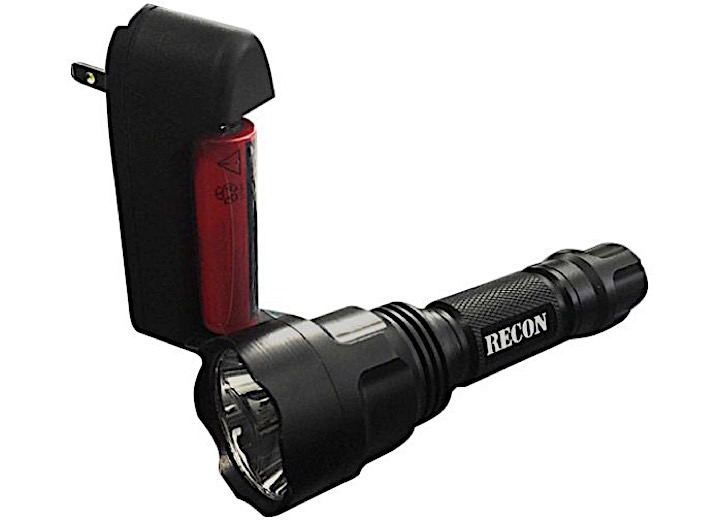 Recon truck accessories 900 lumen led handhled 10-watt flashlight - black Main Image