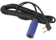 Rugged Radios 2-pin to off road jack coil cord cable for rugged rh5r & kenwood radios