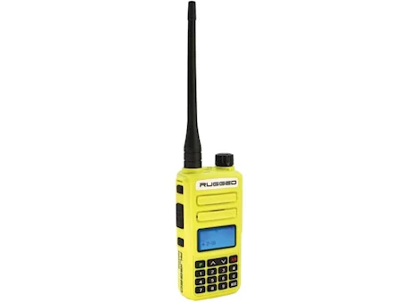 Rugged Radios Rugged gmr2 plus gmrs/frs handheld radio-high visibility safety yellow Main Image
