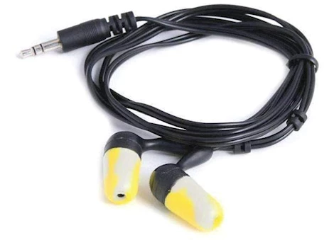 CHALLENGER SPORTSMAN STEREO RACING EARBUD SPEAKERS WITH 3.5MM MONO PLUG