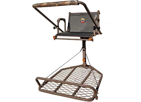 Rhino Treestands Deluxe Hang-On Treestand with Shooting Rail