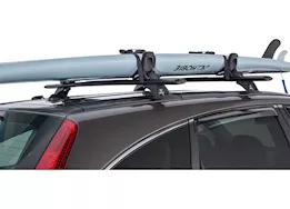 Rhino-rack usa watersport carrier nautic 580 - kayak / canoe side load - all bars