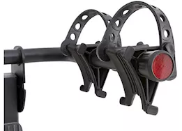 Rhino-Rack USA Bike rack, hitch-mount 1-1/4in, 2in - 2 bike, folding fits 2in hitch