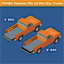 Rightline Gear Mid size truck bed air mattress (5ft to 6ft)