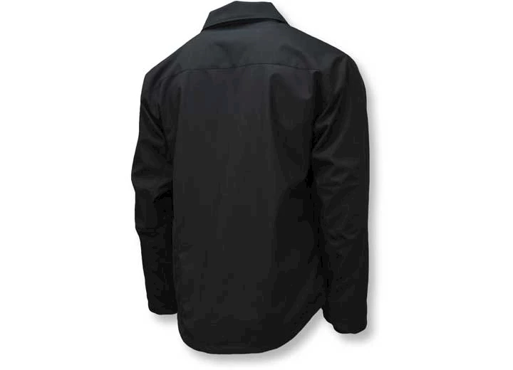 Radians, INC MENS HEATED STRUCTURED SOFT SHELL JACKET KITTED - BLACK - SIZE XL