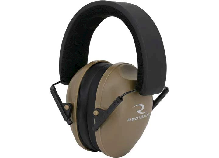 Radians, INC Lowset 21 earmuff - tan/black Main Image