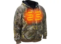 Radians, INC Dewalt heated realtree edge heated hoodie kitted, camo,  xl