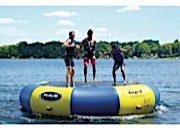 RAVE Sports Bongo 15 Water Bouncer - 15 ft. x 36 in., Yellow/Blue