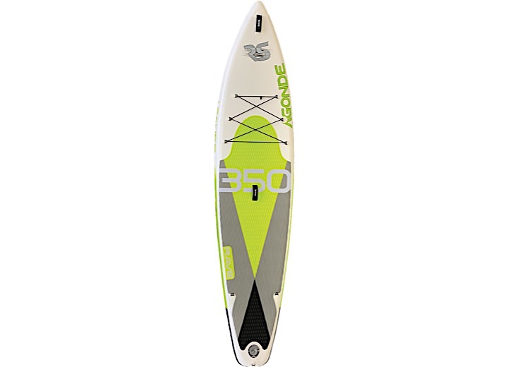 RAVE Sports Agonde iSUP 11 ft. 6 in. Inflatable Paddle Board - Borealis Lime Main Image