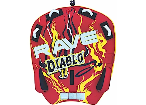 RAVE Sports Diablo II 2 Person Towable Tube Main Image