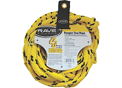 RAVE SPORTS 50' BUNGEE 4 PERSON TOW ROPE