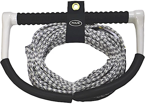 RAVE Sports Dynemapoly Blend Wakeboard Rope with Fuse Grip