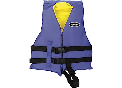 RAVE Child Universal Life Vest - Youth 30-50 lbs., Blue
