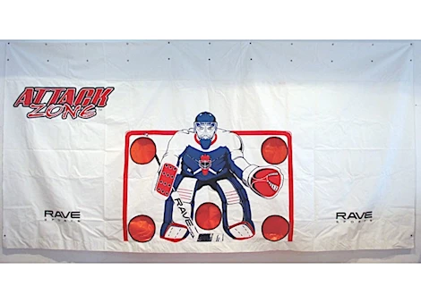 RAVE Sports Attack Zone 16’ x 8’ Hockey Shooting Tarp