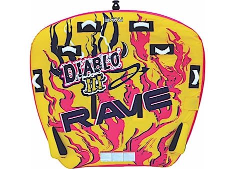 RAVE Sports Diablo III 3 Person Towable Tube