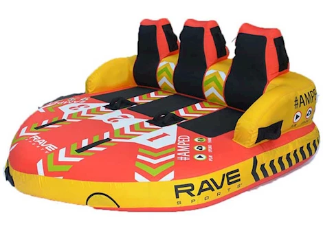 RAVE Sports Epic 3 Person Chariot Style Towable Tube
