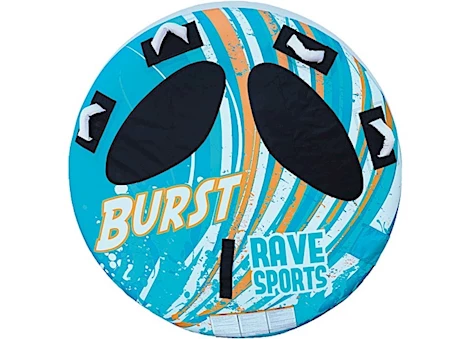 RAVE Sports Burst 2 Person Towable Round Boat Tube