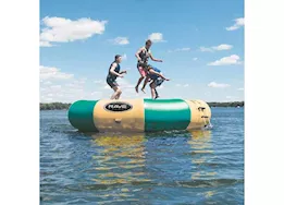 RAVE Sports Bongo 15 Water Bouncer - 15 ft. x 36 in., Green/Tan