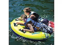 RAVE Sports Halo 2 Person Towable Round Deck Tube