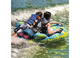 RAVE Sports Cutter 2 Person Extreme Inflatable Towable Tube