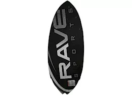 RAVE Sports Fractal Wake Surf Board - Blue/Green