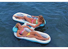 RAVE Sports AHH-Qua Lounge Inflatable 2-Person Pool & Lake Float