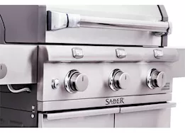 Saber Grills Saber stainless cast 500 deluxe 3-burner gas grill