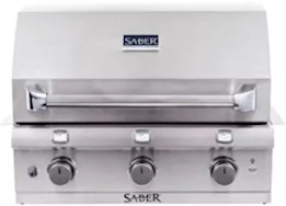 SABER® Premium 3-Burner Built-In Gas Grill