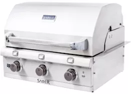 SABER® Premium 3-Burner Built-In Gas Grill