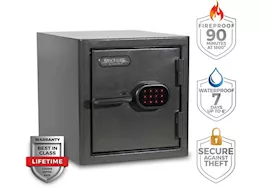 Sanctuary Fireproof Diamond Home and Office Safe, 1.25 cu. ft.