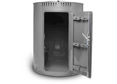 Survive A Storm Shelters TWISTERPOD MAX 05 6 PERSON OCCUPANCY STORM SHELTER; RAIL GREY