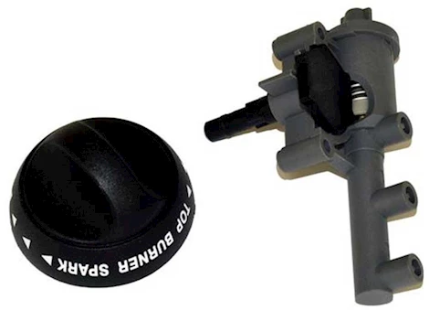 Suburban RV Suburban stove control knob 521139 (piezo igniter/knob) Main Image