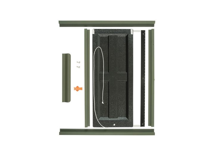 Shadow Hunter DIY Window Kit for Hunting Blinds – Set of (2) 8”x24.5” Vertical Archery Windows Main Image