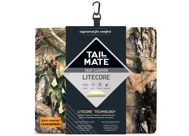 TAIL MATE LITECORE SEAT CUSHION FOR HUNTING, FISHING, OR OUTDOORS
