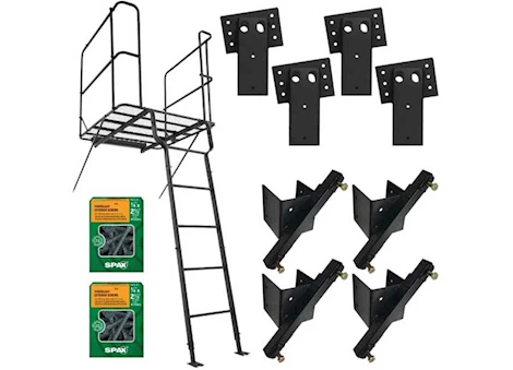 Elevators Elevation Bundle Pack for Shadow Hunter Blind, LadderPlatform/Brackets/Anchor System/Screws Main Image