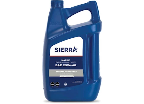 Sierra Marine 25W-40 FC-W 4-STROKE CATALYST OIL, 5 QT.