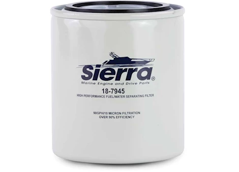 Sierra Marine FUEL WATER SEPARATOR FILTER. RATING:10 MICRON. FILTER SIZE:LONG - 4.35IN OR 11