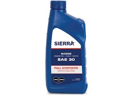 Sierra Marine FULL SYNTHETIC ENGINE OIL SAE 30 - QT