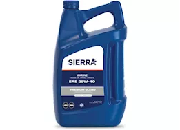 Sierra Marine 25w-40 fc-w 4-stroke catalyst oil, 5 qt.
