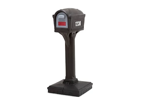 American Home Dig-Free Easy Up Classic Mailbox – Black