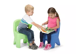 Simplay3 Play Around Chairs (2-Pack) – Periwinkle & Lime