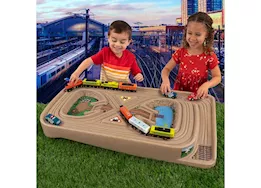 Simplay3 Carry & Go Track Table – Double-Sided for Cars & Trains