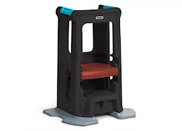 Simplay3 Toddler tower adjustable stool (espresso)