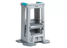 Simplay3 Toddler tower adjustable stool (gray)