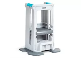 Simplay3 Toddler tower adjustable stool (white)