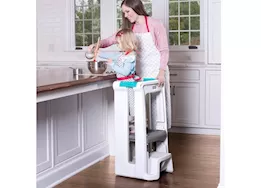 Simplay3 Toddler Tower Adjustable Stool - White