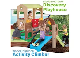 Simplay3 Young Explorers Modular Playset – Activity Climber & Discovery Playhouse