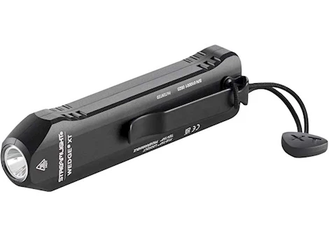 Streamlight Inc WEDGE XT FLASHLIGHT- INCLUDES USB-C CORD, LANYARD - BOX - BLACK