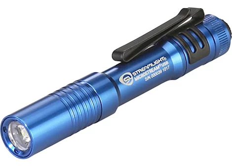 Streamlight Inc MICROSTREAM USB WITH 5IN USB CORD AND LANYARD - CLAM - BLUE